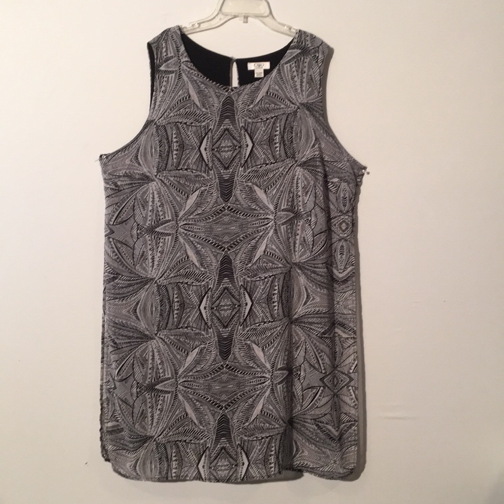 EUC Cato Print Dress/ Tunic Sz 22/24W